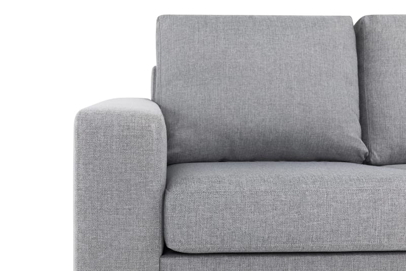 Crazy 4-sits Vändbar L-formad Divansoffa i Tyg - Grå - Möbler - Soffa - Divansoffor & schäslongsoffa - 4 sits soffa med divan