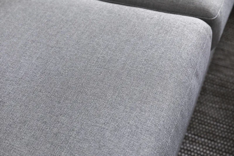 Crazy 4-sits Vändbar L-formad Divansoffa i Tyg - Grå - Möbler - Soffa - Divansoffor & schäslongsoffa - 4 sits soffa med divan