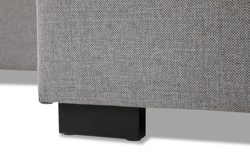 Crazy 4-sits Vändbar L-formad Divansoffa i Tyg - Grå - Möbler - Soffa - Divansoffor & schäslongsoffa - 4 sits soffa med divan