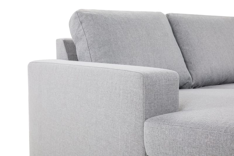 Crazy 4-sits Vändbar L-formad Divansoffa i Tyg - Grå - Möbler - Soffa - Divansoffor & schäslongsoffa - 4 sits soffa med divan