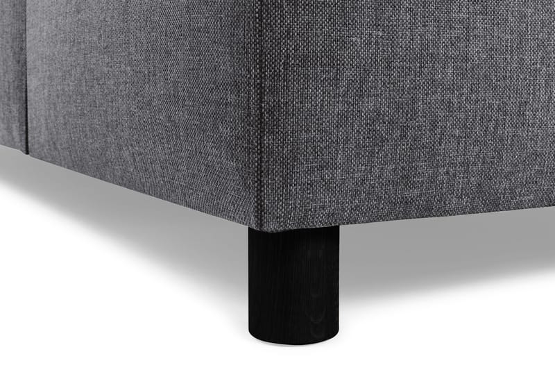 Crazy 4-sits Vändbar L-formad Divansoffa i Tyg - Mörkgrå - Möbler - Soffa - Divansoffor & schäslongsoffa - 4 sits soffa med divan