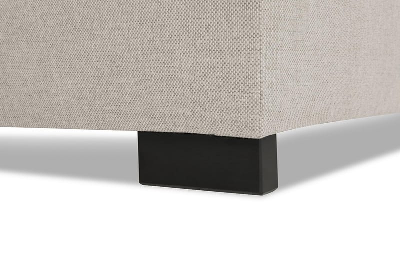 Crazy 4-sits Vänstervänd L-formad Schäslongsoffa i Tyg - Beige - Möbler - Soffa - Divansoffor & schäslongsoffa