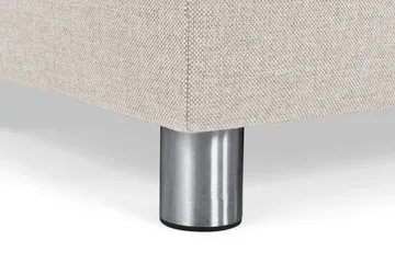 Crazy 4-sits Vänstervänd L-formad Schäslongsoffa i Tyg - Beige - Möbler - Soffa - Divansoffor & schäslongsoffa