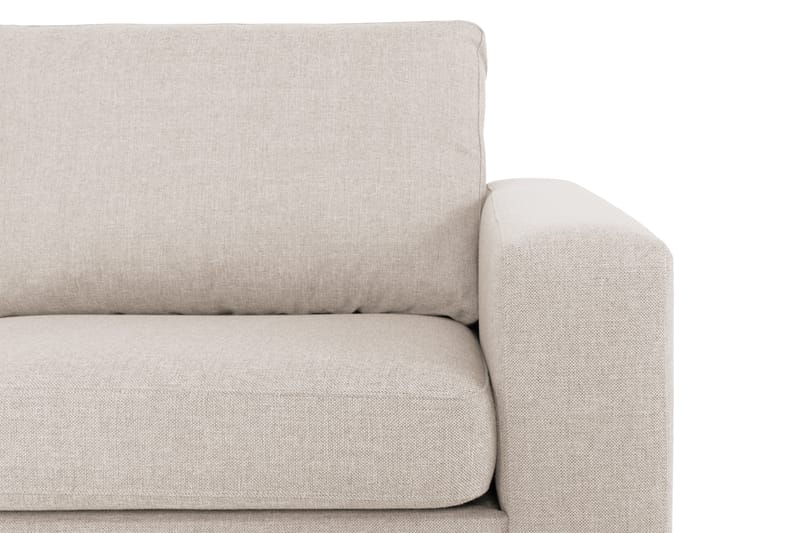 Crazy 4-sits Vänstervänd L-formad Schäslongsoffa i Tyg - Beige - Möbler - Soffa - Divansoffor & schäslongsoffa