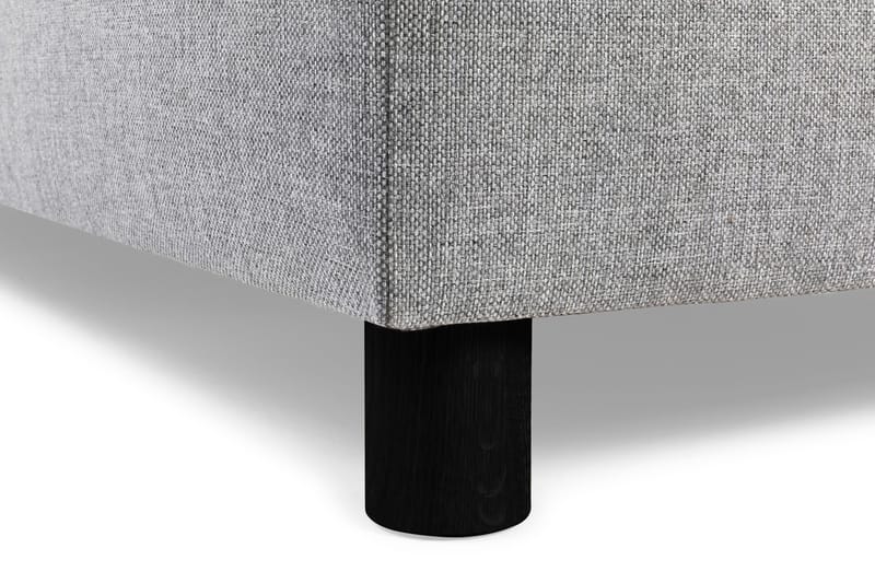 Crazy 4-sits Vänstervänd L-formad Schäslongsoffa i Tyg - Grå - Möbler - Soffa - Divansoffor & schäslongsoffa - 3 sits soffa med divan