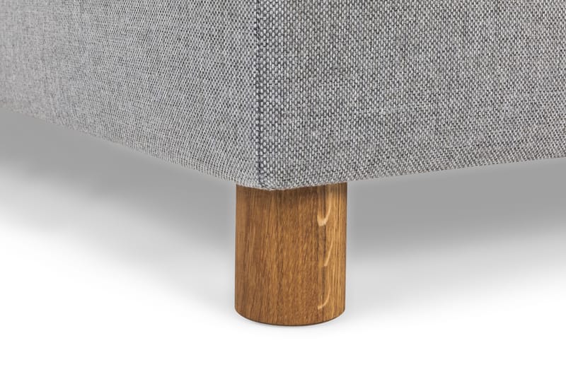 Crazy 4-sits Vänstervänd L-formad Schäslongsoffa i Tyg - Grå - Möbler - Soffa - Divansoffor & schäslongsoffa - 3 sits soffa med divan