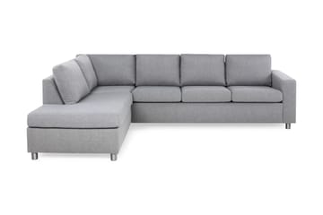 Crazy 4-sits Vänstervänd L-formad Schäslongsoffa i Tyg