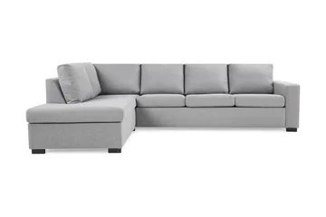 Crazy 4-sits Vänstervänd L-formad Schäslongsoffa i Tyg