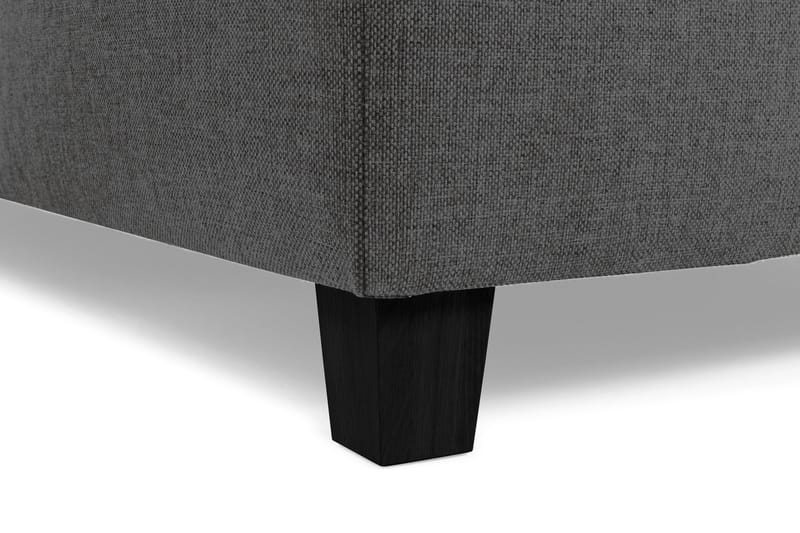 Crazy 4-sits Vänstervänd L-formad Schäslongsoffa i Tyg - Mörkgrå - Möbler - Soffa - Divansoffor & schäslongsoffa - 3 sits soffa med divan