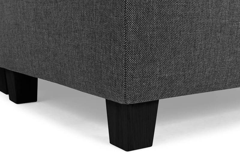 Crazy 5-sits Högervänd L-formad Schäslongsoffa i Tyg - Antracit - Möbler - Soffa - Divansoffor & schäslongsoffa - 4 sits soffa med divan