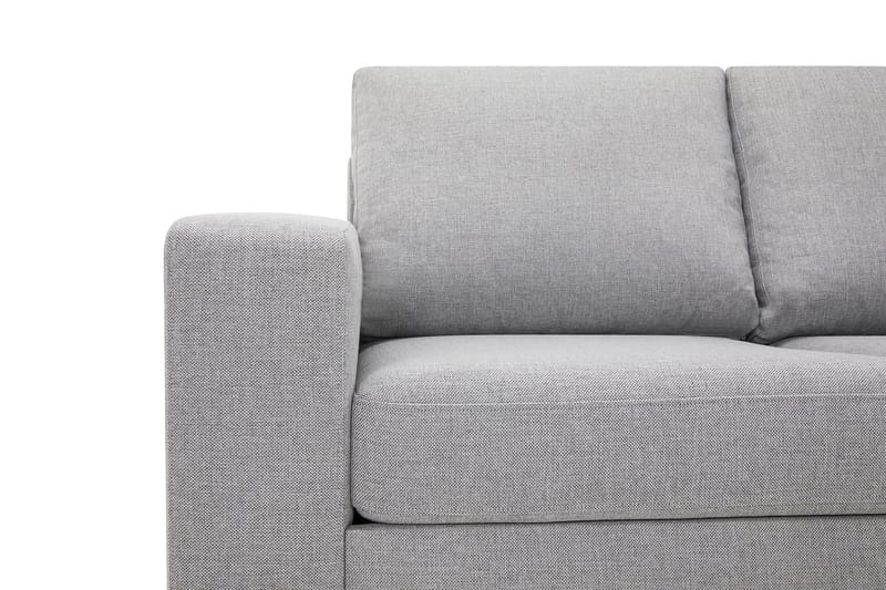 Crazy 5-sits Högervänd L-formad Schäslongsoffa i Tyg - Grå - Möbler - Soffa - Divansoffor & schäslongsoffa