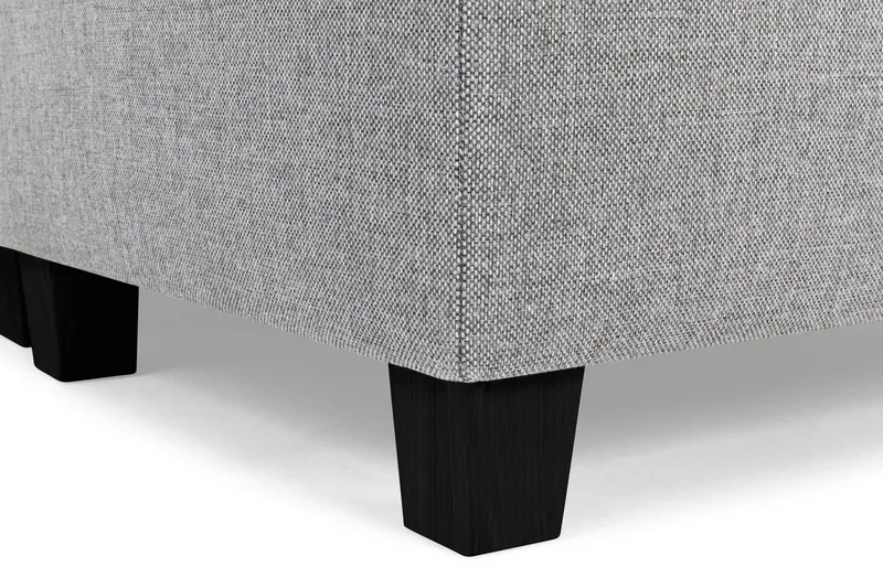 Crazy 5-sits Högervänd L-formad Schäslongsoffa i Tyg - Grå - Möbler - Soffa - Divansoffor & schäslongsoffa - 4 sits soffa med divan