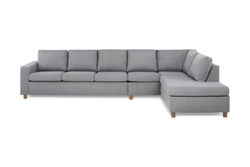 Crazy 5-sits Högervänd L-formad Schäslongsoffa i Tyg