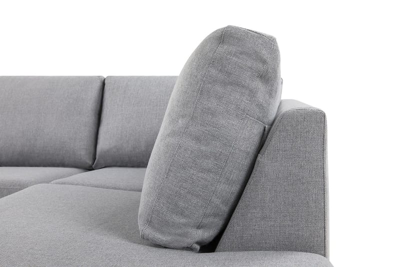 Crazy 5-sits Högervänd L-formad Schäslongsoffa i Tyg - Grå - Möbler - Soffa - Divansoffor & schäslongsoffa - 4 sits soffa med divan