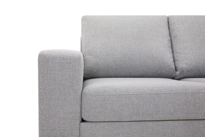 Crazy 5-sits Högervänd L-formad Schäslongsoffa i Tyg - Grå - Möbler - Soffa - Divansoffor & schäslongsoffa - 4 sits soffa med divan