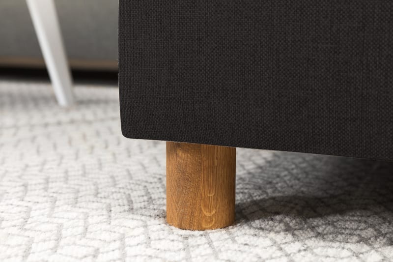 Crazy 5-sits Vänstervänd L-formad Schäslongsoffa i Tyg - Antracit - Möbler - Soffa - Divansoffor & schäslongsoffa - 4 sits soffa med divan