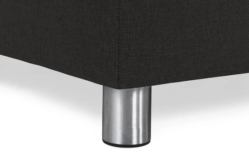 Crazy 5-sits Vänstervänd L-formad Schäslongsoffa i Tyg - Antracit - Möbler - Soffa - Divansoffor & schäslongsoffa - 4 sits soffa med divan