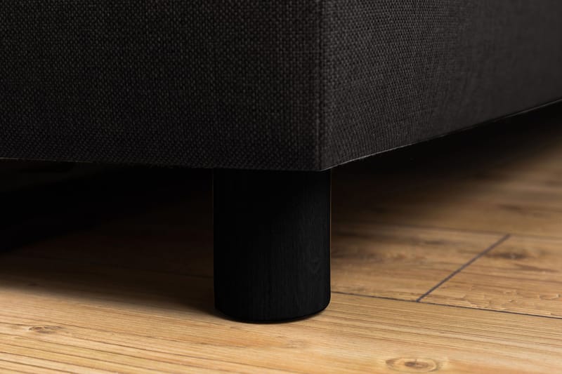 Crazy 5-sits Vänstervänd L-formad Schäslongsoffa i Tyg - Antracit - Möbler - Soffa - Divansoffor & schäslongsoffa - 4 sits soffa med divan