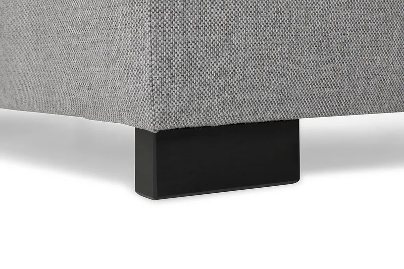 Crazy 5-sits Vänstervänd L-formad Schäslongsoffa i Tyg - Grå - Möbler - Soffa - Divansoffor & schäslongsoffa - 4 sits soffa med divan