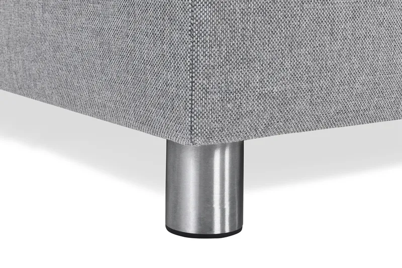 Crazy 5-sits Vänstervänd L-formad Schäslongsoffa i Tyg - Grå - Möbler - Soffa - Divansoffor & schäslongsoffa - 4 sits soffa med divan