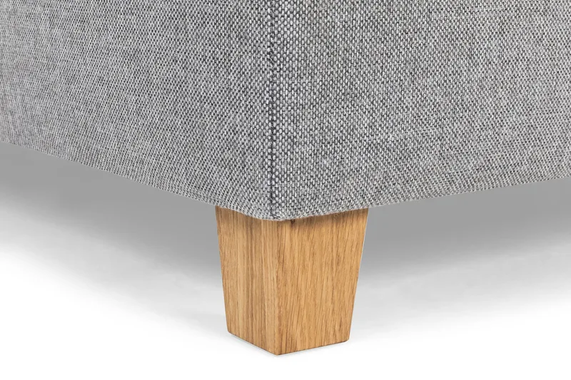 Crazy 5-sits Vänstervänd L-formad Schäslongsoffa i Tyg - Grå - Möbler - Soffa - Divansoffor & schäslongsoffa - 4 sits soffa med divan