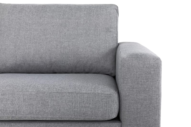 Crazy 5-sits Vänstervänd L-formad Schäslongsoffa i Tyg - Grå - Möbler - Soffa - Divansoffor & schäslongsoffa - 4 sits soffa med divan