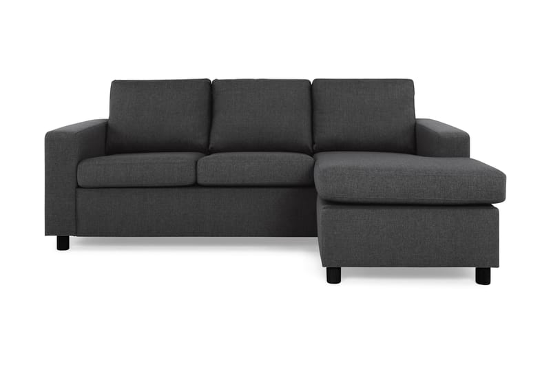 Crazy Divansoffa 3-sits Vändbar - Antracit - Möbler - Soffa - Divansoffor & schäslongsoffa