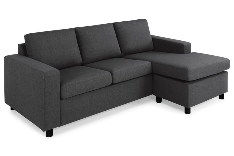 Crazy Divansoffa 3-sits Vändbar - Antracit - Möbler - Soffa - Divansoffor & schäslongsoffa