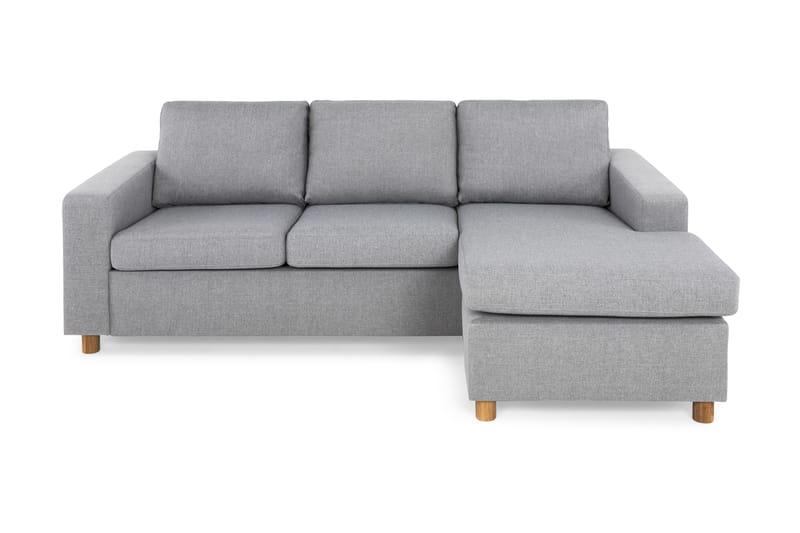 Crazy Divansoffa 3-sits Vändbar - Ljusgrå - Möbler - Soffa - Divansoffor & schäslongsoffa