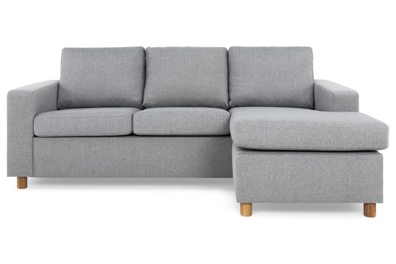 Crazy Divansoffa 3-sits Vändbar - Ljusgrå - Möbler - Soffa - Divansoffor & schäslongsoffa