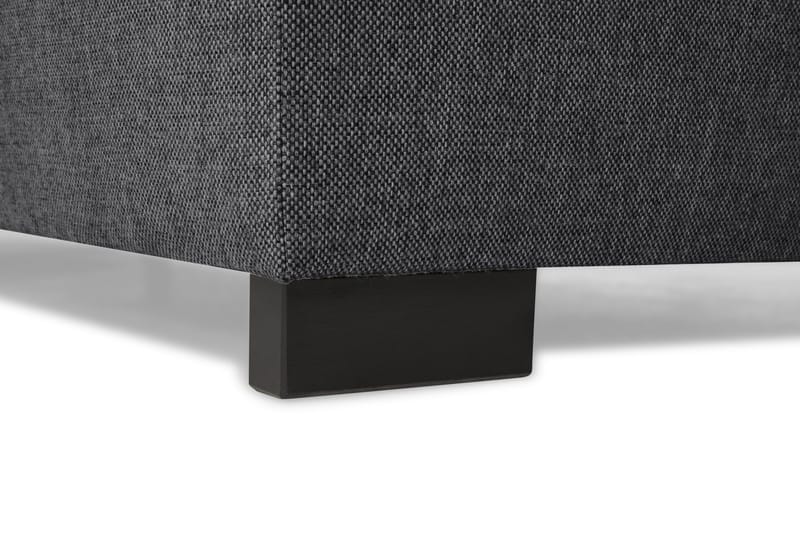 Crazy Limited Edition 4-sits Högervänd L-formad Schäslongsoffa i Tyg - Mörkgrå - Möbler - Soffa - Divansoffor & schäslongsoffa
