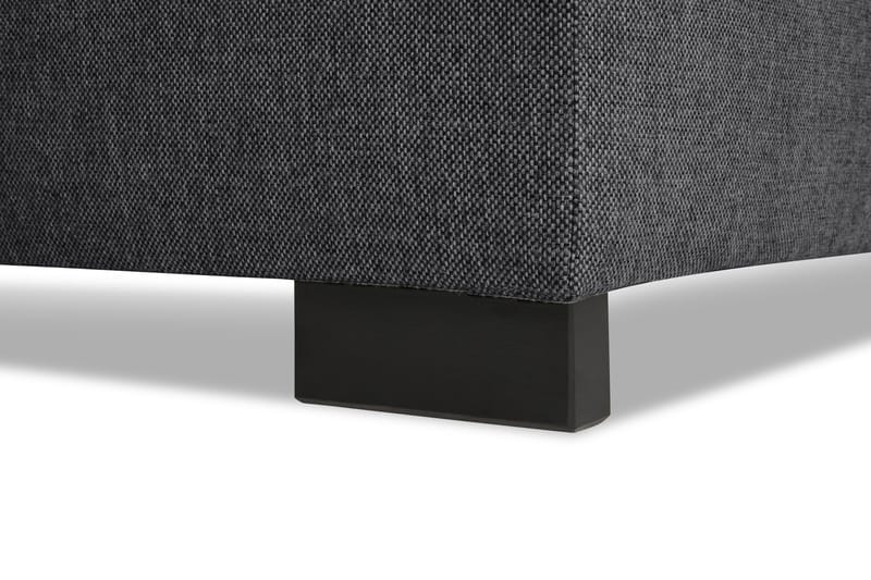 Crazy Limited Edition 4-sits Vänstervänd L-formad Schäslongsoffa i Tyg - Mörkgrå - Möbler - Soffa - Divansoffor & schäslongsoffa