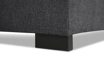 Crazy Limited Edition 4-sits Vänstervänd L-formad Schäslongsoffa i Tyg - Mörkgrå - Möbler - Soffa - Divansoffor & schäslongsoffa