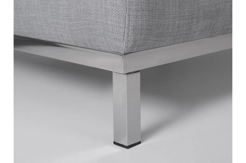 Dugard 3-sits Djup L-formad Hörnsoffa med Divan i Tyg - Grå - Möbler - Soffa - Divansoffor & schäslongsoffa