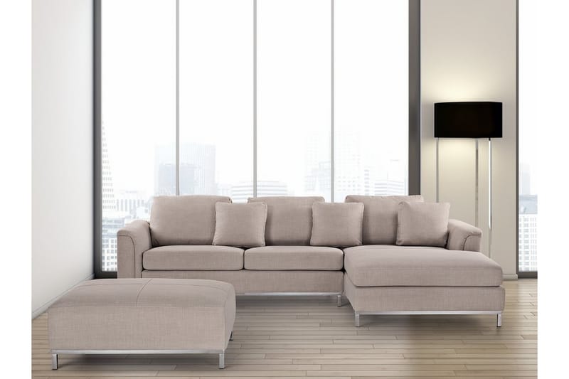 Dugard Hörnsoffa Vänster, Beige