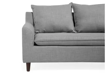 Elvenes Hörnsoffa 206 cm - Grå - Möbler - Soffa - Divansoffor & schäslongsoffa