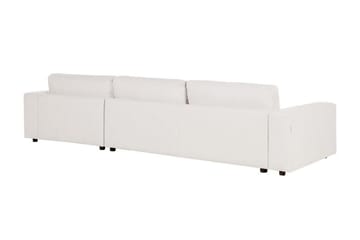 Ersi Hörnsoffa 4-sits - Vit/Svart - Möbler - Soffa - Divansoffor & schäslongsoffa