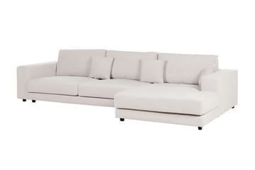 Ersi Hörnsoffa 4-sits - Vit/Svart - Möbler - Soffa - Divansoffor & schäslongsoffa