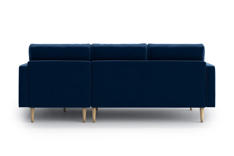 Esmeralde 4-sits Divansoffa - Marinblå - Divansoffor & schäslongsoffa - 4 sits soffa med divan