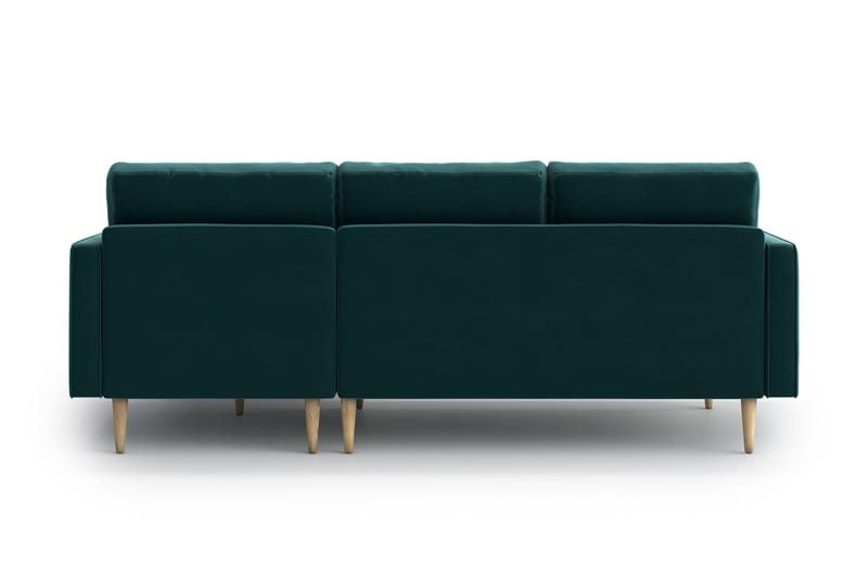 Esmeralde 4-sits Divansoffa - Turkos - Divansoffor & schäslongsoffa - 4 sits soffa med divan