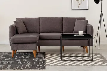 Espeut Divansoffa Vänster - Grå - Möbler - Soffa - Divansoffor & schäslongsoffa