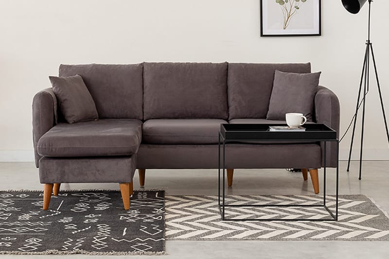 Espeut Divansoffa Vänster - Grå - Möbler - Soffa - Divansoffor & schäslongsoffa