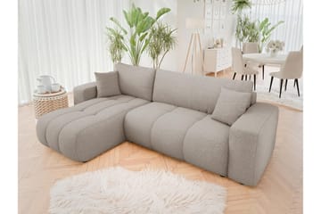 Flo Bäddsoffa med Divan 3-sits - Beige - Möbler - Soffa - Bäddsoffa - Bäddsoffa divan