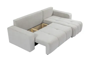 Flo Bäddsoffa med Divan 3-sits - Beige - Möbler - Soffa - Bäddsoffa - Bäddsoffa divan