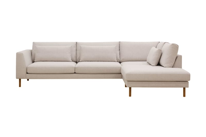 Florenz 4-sits Soffa med Schäslong Höger - Beige - Möbler - Soffa - Divansoffor & schäslongsoffa