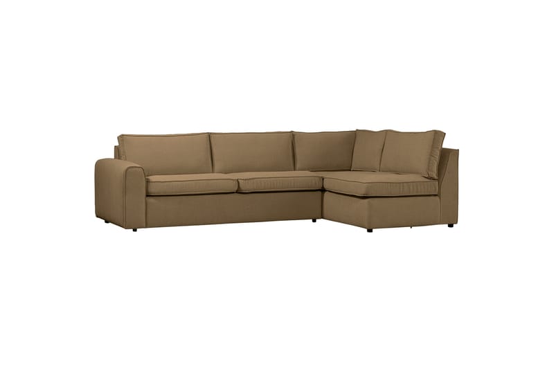Freek Soffa med Schäslong 3-sits - Ljusbrun - Möbler - Soffa - Divansoffor & schäslongsoffa