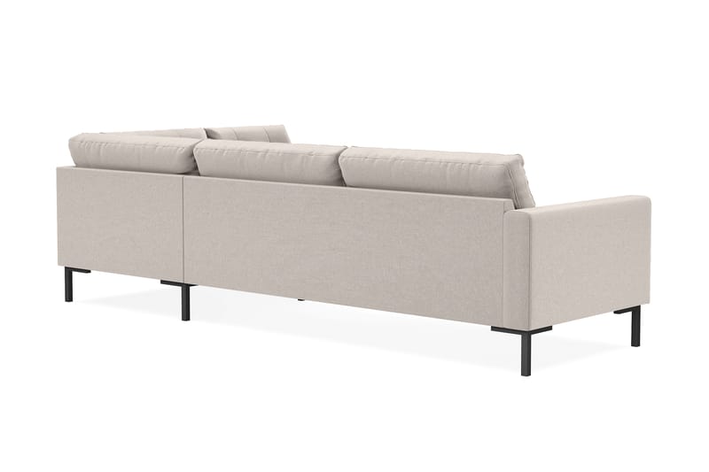Frillestad 4-sits Högervänd L-formad Schäslongsoffa i Tyg - Beige - Möbler - Soffa - Divansoffor & schäslongsoffa