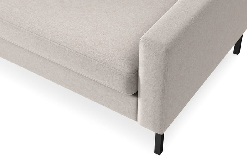 Frillestad 4-sits Vänstervänd L-formad Schäslongsoffa i Tyg - Beige - Möbler - Soffa - Divansoffor & schäslongsoffa