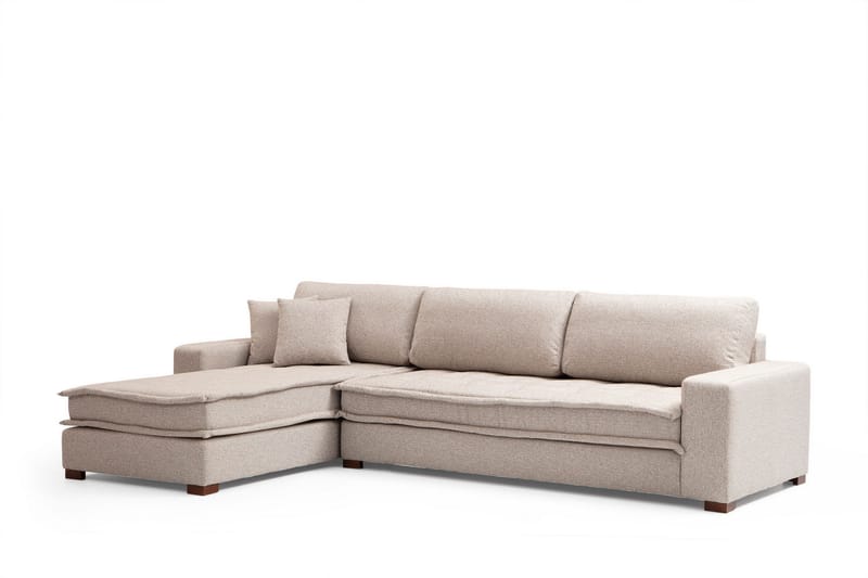 Gladfield Divansoffa 3-sits - Beige - Möbler - Soffa - Divansoffor & schäslongsoffa - 3 sits soffa med divan
