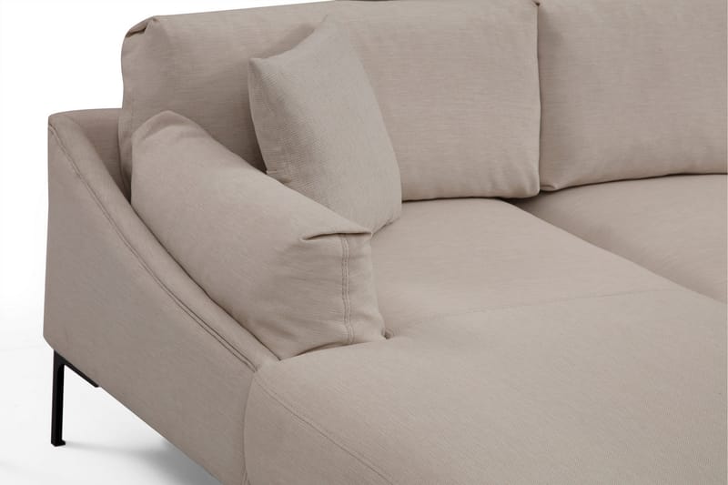 Glenure Soffa m. Divan 4-sits - Cream - Divansoffor & schäslongsoffa - 4 sits soffa med divan